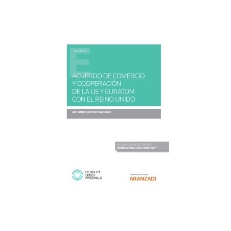 Acuerdo de Comercio y Cooperación de la UE y Euratom con el Reino Unido (Papel + Ebook)