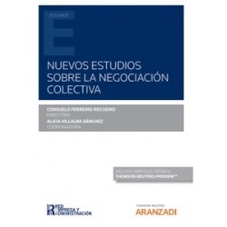 Nuevos estudios sobre la negociación colectiva (Papel + Ebook)