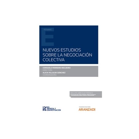 Nuevos estudios sobre la negociación colectiva (Papel + Ebook)