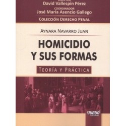 Homicidio y sus formas "Teoría y Práctica"