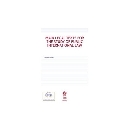 Main legal texts for the study of public international law