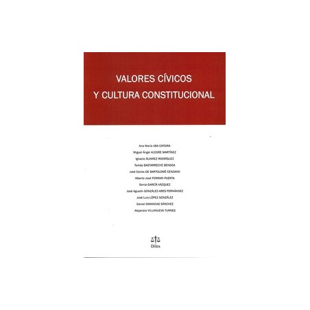 VALORES CIVICOS Y CULTURA CONSTITUCIONAL