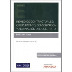 Remedios contractuales: cumplimiento, conservación y adaptación del contrato (Papel + Ebook)