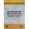 Un año después de la Ley 8/2021: conclusiones de derecho sustantivo y procesal