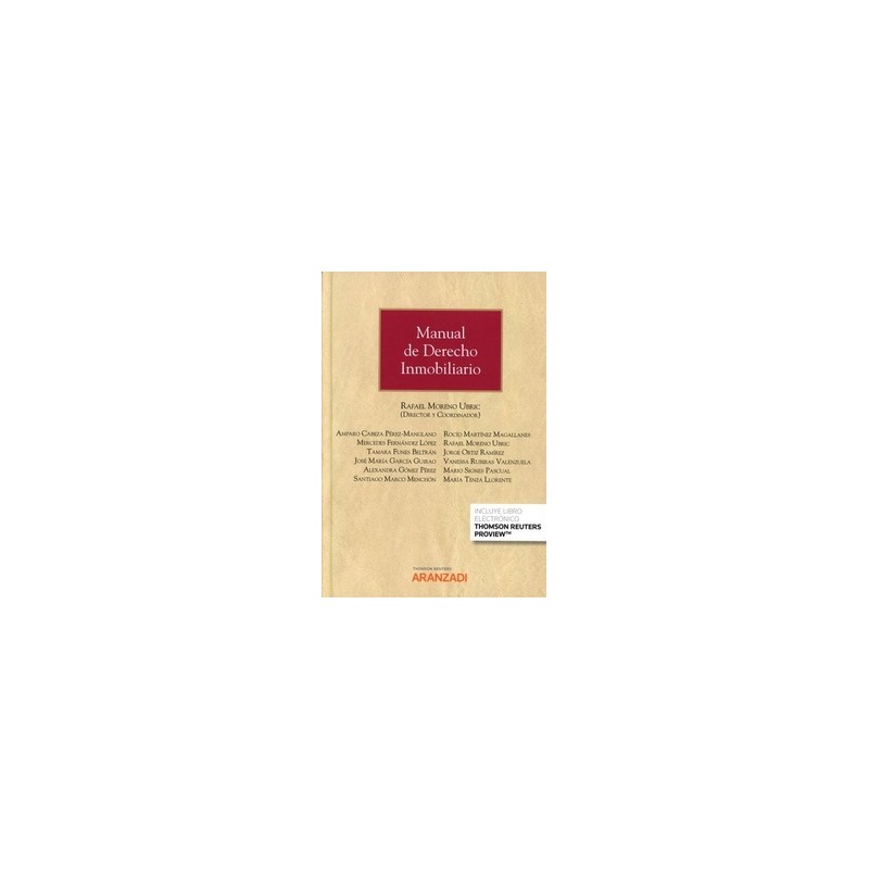 Manual de derecho inmobiliario (Papel + Ebook)
