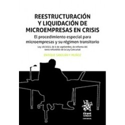 Reestructuración y liquidación de microempresas en crisis "El procedimiento especial para...