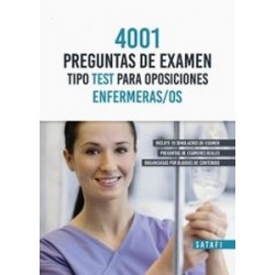 4001 PREGUNTAS DE EXAMEN TIPO TEST PARA OPOSICIONES ENFERMERAS/OS