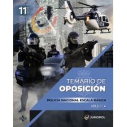 Pack Temario Oposición Escala Básica Policía Nacional "4 Tomos"