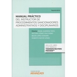 Manual práctico del instructor de procedimientos sancionadores administrativos y disciplinarios