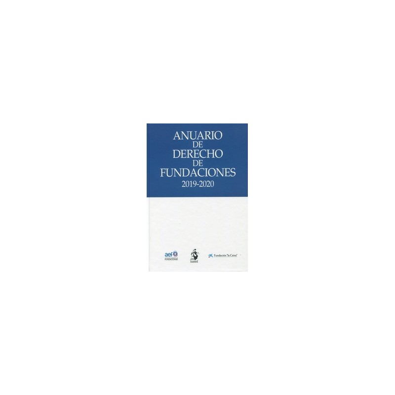 Anuario de derecho de fundaciones 2019-2020