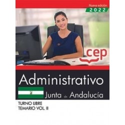 Administrativo Turno Libre Junta Andalucia Temario Vol 2 Vol.2