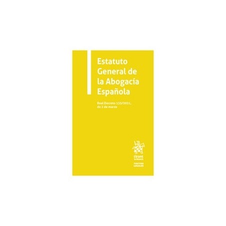 Estatuto General de la Abogacía Española 2021 (Papel + Ebook)