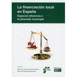 La financiación local en España. Especial referencia a la plusvalía municipal