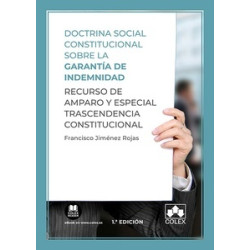 Doctrina social constitucional sobre la garantía de indemnidad (Papel + Ebook) "Recurso de amparo...