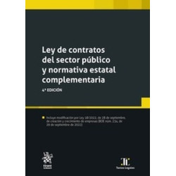 Ley de contratos del sector público y normativa estatal complementaria