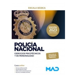 Policía Nacional Escala Básica. Ejercicios psicotécnicos y de personalidad