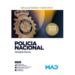 Policía Nacional Escalas Básica y Ejecutiva. Pruebas físicas