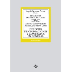 Derecho de obligaciones y contratos en general "Lecciones de Derecho Civil. Edición 2023"