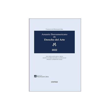 Anuario Iberoamericano de Derecho del Arte 2022 (Papel + Ebook)