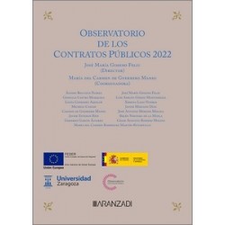 Observatorio de los contratos públicos 2022 (Papel + Ebook)