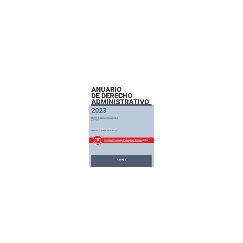 Anuario de Derecho Administrativo 2023 (Papel + Ebook)