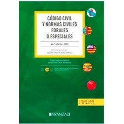CODIGO CIVIL Y NORMAS CIVILES FORALES O ESPECIALES 2023 "(Papel + Ebook)"
