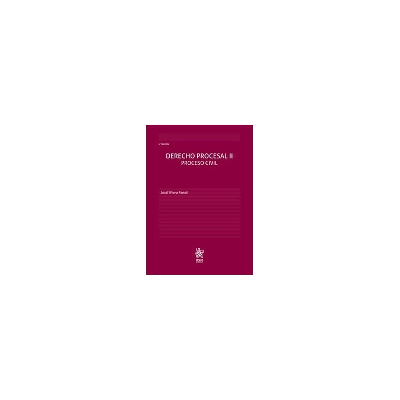 Derecho Procesal II. Proceso Civil (Papel + Ebook)