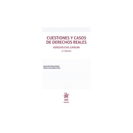 Cuestiones y Casos de Derechos Reales. Derecho Civil Catalán (Papel + Ebook)