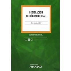 Legislación de Régimen Local 2018 ( Papel + Ebook )