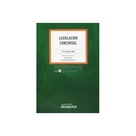 Legislación Concursal 2022 (Papel + Ebook)