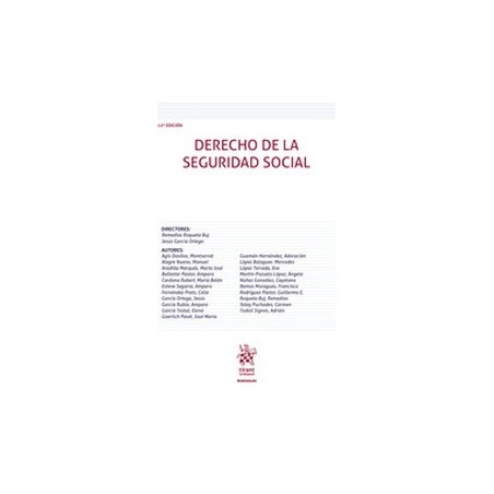 Derecho de la Seguridad Social (Papel + Ebook)