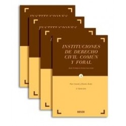 Instituciones de Derecho Civil Común y  Foral "3 Tomos (4 Vols.)"