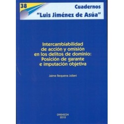 Intercambiabilidad de Acción y Omisión de los Delitos de Dominio "Posición de Garante e...