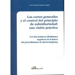 Las Cortes Generales y el Control del Principio de Subsidiariedad. una Visión Práctica "Los Dos...