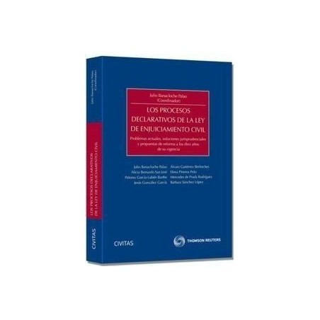 Los Procesos Declarativos de la Ley de Enjuiciamiento Civil "Problemas Actuales, Soluciones Jurisprudenciales y Propuestas de R