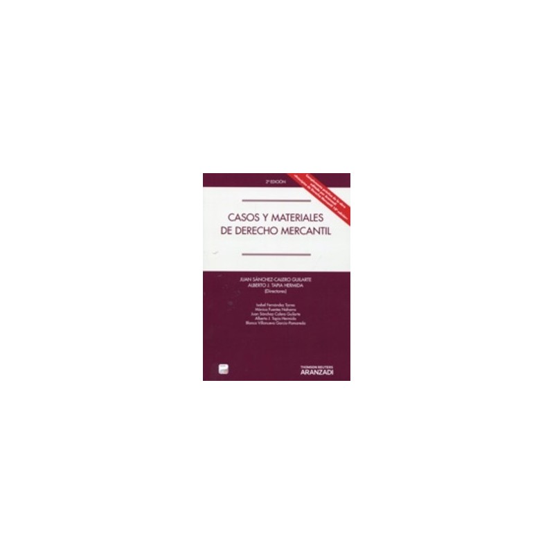 Casos y Materiales de Derecho Mercantil (Papel + Ebook  Proview  Actualizable)