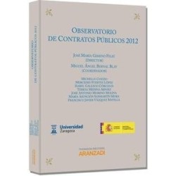 Observatorio de los Contratos Públicos 2012