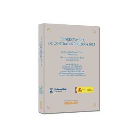Observatorio de los Contratos Públicos 2012