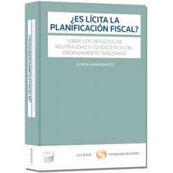 ¿Es Lícita la Planificación Fiscal? "Duo Papel + Ebook  Proview  Actualizable"