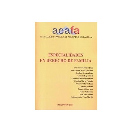 Especialidades en Derecho de Familia