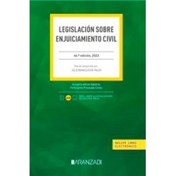 LEGISLACION SOBRE ENJUICIAMIENTO CIVIL 2023 (Papel + Ebook)