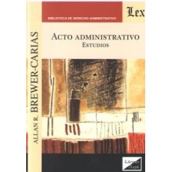 Acto administrativo "Estudios"