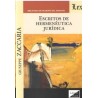 Escritos de Hermeneutica Juridica