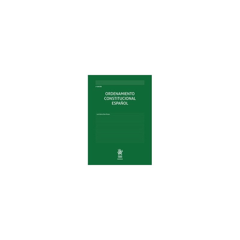 Ordenamiento Constitucional Español "2ª Edición 2023"