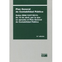 Plan General de Contabilidad Pública. Orden EHA/1037/2010, por la que se aprueba el Plan General...