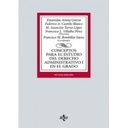 Conceptos para el estudio del Derecho administrativo I en el grado "Edición 2023"