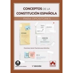 Conceptos de la Constitución Española para opositores (Papel + Ebook)