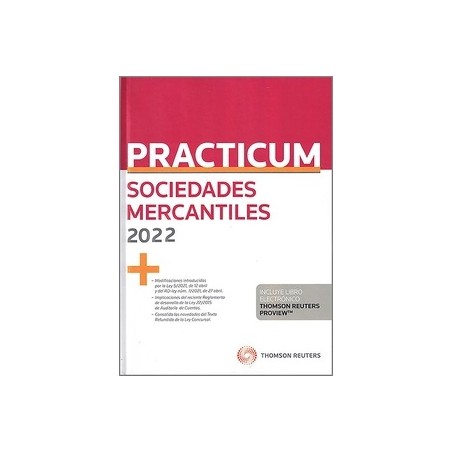 Practicum Sociedades Mercantiles 2022 (Papel + Ebook)