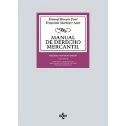 Manual de Derecho Mercantil Vol.2 "Contratos Mercantiles. Derecho de los Títulos-Valores. Derecho...