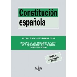 Constitución Española "Incluye Ley Orgánica 2/1979, del Tribunal Constitucional. Edición 2023"